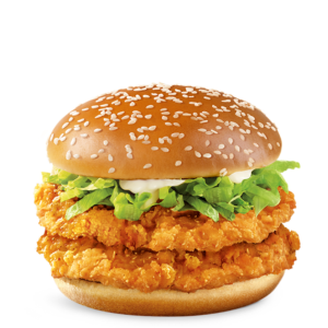 "A juicy burger with a perfectly cooked patty, fresh lettuce, tomato, cheese, and pickles, all sandwiched between a soft, toasted bun."